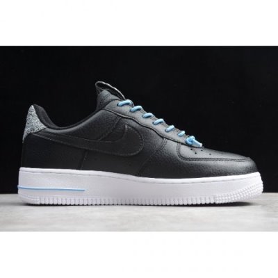 Nike Air Force 1 '07 Lux Siyah / Açık Mavi Kaykay Ayakkabı Türkiye - IW1JDKVS